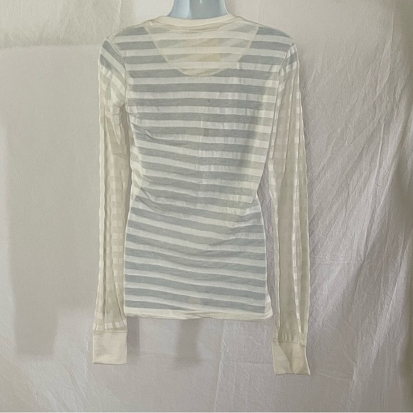 PressBox white Kansas Jayhawks long sleeve size large NEW WITH TAGS - Picture 5 of 8